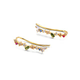 925 Silver Zircon Ear Cuffs for Women