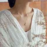 Freshwater Pearl Pendant Necklace 925 Sterling Silver Necklaces For Women