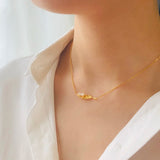 Freshwater Pearl Pendant Necklace 925 Sterling Silver Necklaces For Women
