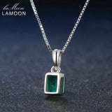 Green Chalcedony Pendant Necklace 925 Sterling Silver Jewelry