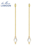 S925 Silver Crystal Drop Earring Concise Style Fine Jewelry