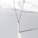 925 Sterling Silver Thin Link Chain Necklace NL043