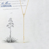 925 Silver Necklace Diamond Crystal Pendant 14K Plated Jewelry