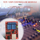 2-way Relay Board Delay Switch LAN Ethernet UDP Controller Module
