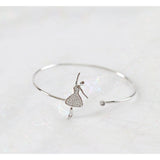 LANFLORA dancing girl women bracelet for birthday party
