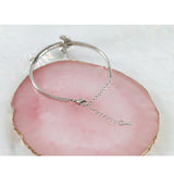 LANFLORA Moon Zircon Bracelet for Women