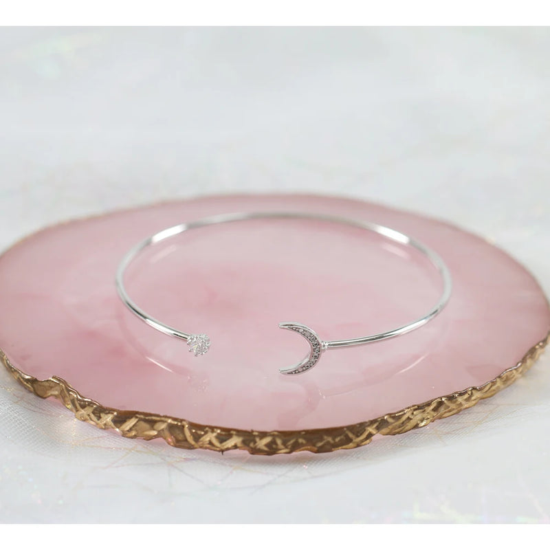 LANFLORA zircon adjustable bracelet for party