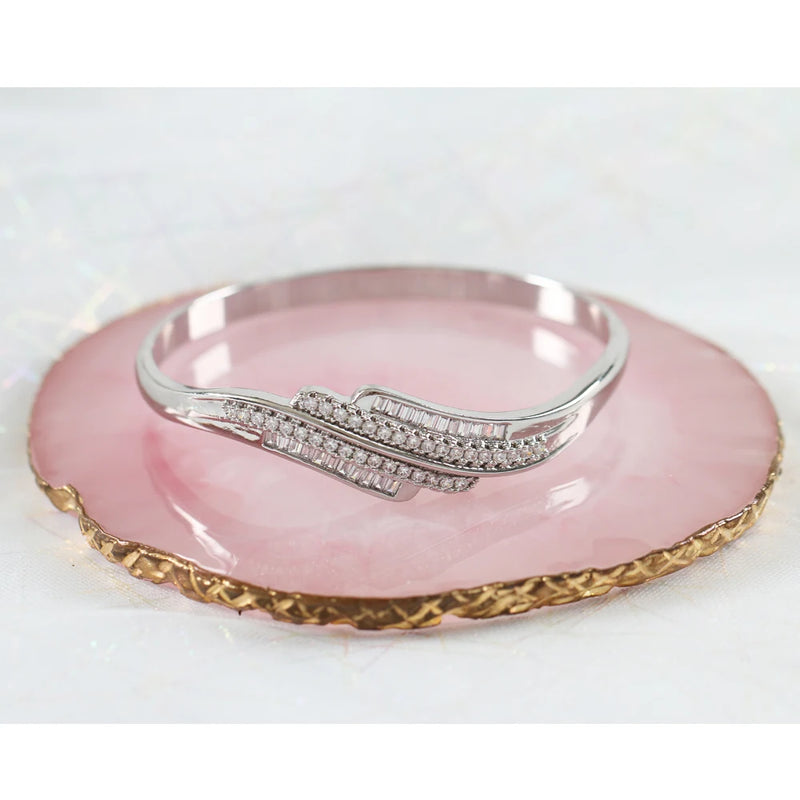 LANFLORA zircon women bracelet for girlfriend birthday party
