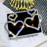 Wild Double Heart Dangle Earrings for Women