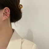 Punk Chain Ear Cuff Clip-On Earrings?
