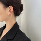Punk Chain Ear Cuff Clip-On Earrings?