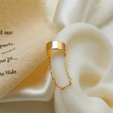Punk Chain Ear Cuff Clip-On Earrings?