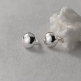 925 Sterling Silver Smooth Round Hoop Earrings