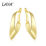 LAYA 925 Silver Geometric Statement Earrings For Women