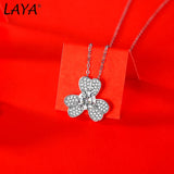 1ct Moissanite Pendant Necklace 925 Silver Women Wedding Jewelry