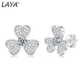 LAYA 1ct Moissanite Stud Earrings 925 Sterling Silver