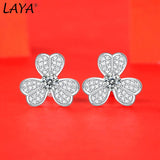 LAYA 1ct Moissanite Stud Earrings 925 Sterling Silver