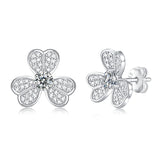 LAYA 1ct Moissanite Stud Earrings 925 Sterling Silver
