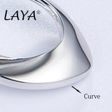 Personalized 925 Sterling Silver Oval Drop Earrings for Women