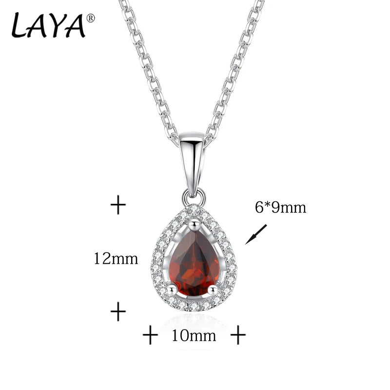 Vintage Amethyst Pendant Necklace 925 Silver