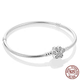 Snake Chain Charm Beads Bracelet For Women DIY Jewelry
