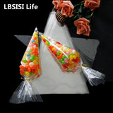 Cellophane Candy Bag for Snacks Popcorn Baking Wedding Party