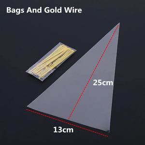 Cellophane Candy Bag for Snacks Popcorn Baking Wedding Party