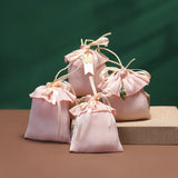 LBSISI Wedding Drawstring Bags Wire Cloth Jewelry Chocolate Gift Packagi