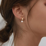 LByzHa Pearl Drop Earrings Wedding Accessories