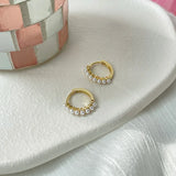 LByzHa Pearl Drop Earrings Wedding Girl's Sweet Accessories