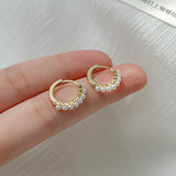 LByzHa Pearl Drop Earrings Wedding Girl's Sweet Accessories