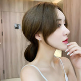 925 Silver Zircon Inlaid Circle Hoop Earrings for Women
