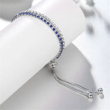 Clear Crystal Zircon Bracelet for Women Adjustable Bracelet Jewelry