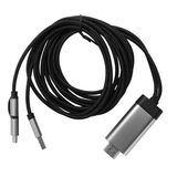 3-In-1 Type C/USB to Bluetooth HDTV Mirroring 1080P Cable