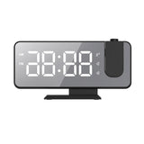 LED Digital Alarm Clock with Time Projection