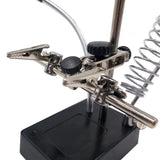 LED Adjustable Folding Magnifier Clip DIY Tool