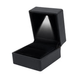 LED Jewelry Box for Ring Necklace Gift Case Storage