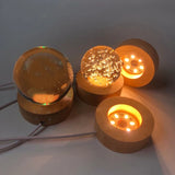 Multicolor LED Light Base for 3D Crystal Art