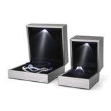 LED Light Jewelry Display Storage Case Holder