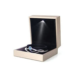 LED Light Jewelry Display Storage Box