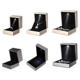 LED Light Jewelry Display Storage Box