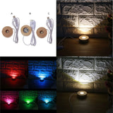LED Light Luminous Base Acrylic Diy Lamp Holder Creative Night Light
