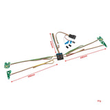 LED Light System for TRX4 1/10 RC Crawler Car Turn Signals Brake Lights