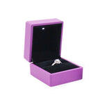 LED Lighted Earring Ring Wedding Ring Boxes