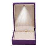 LED Necklace Box for Jewelry Display Wedding Gift