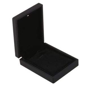 LED Necklace Box Rubber Plush Pendant Case Jewelry Display