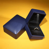 LED Diamond Ring Box High-end Single Ring Storage Box