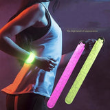 LED Luminous Armband Bracelet USB Rechargeable Safety Wristband