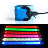 LED Luminous Armband Bracelet USB Rechargeable Safety Wristband
