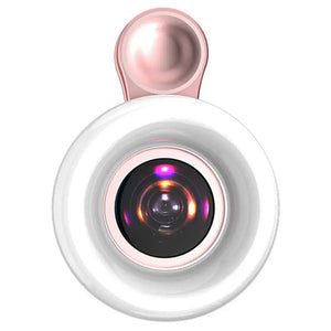 LED Selfie Ring Light for Phone HD Macro Dimmable Beauty Ringlight
